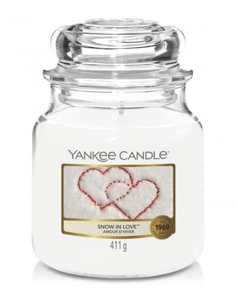 neuveden: YANKEE CANDLE Snow in Love svíčka 411g