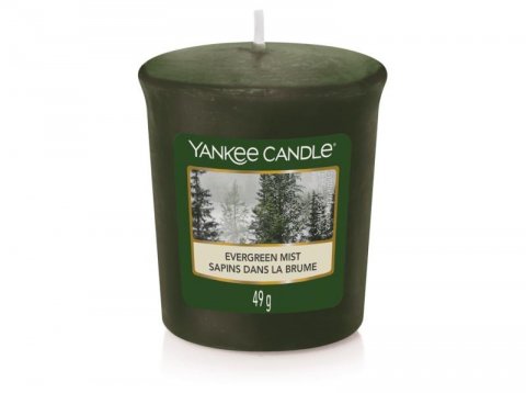 neuveden: YANKEE CANDLE Evergreen Mist svíčka 49g votivní