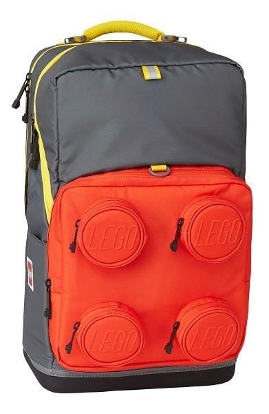 neuveden: LEGO® Titanium/Red Signature Maxi Plus školní batoh