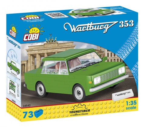 neuveden: Stavebnice COBI 24542 Wartburg 353/73 kostek