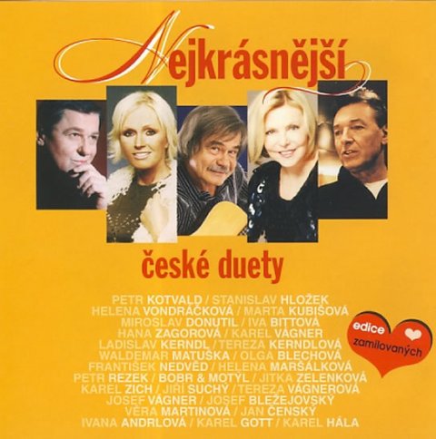 Různí interpreti: CD Nejkrásnější české duety