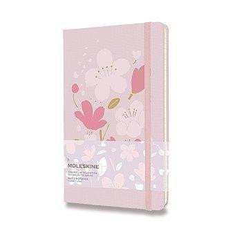 neuveden: Moleskine Sakura zápisník L, linkovaný