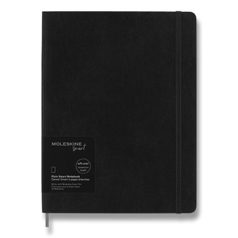 -: Zápisník Moleskine Smart - XL, čistý, měkké desky