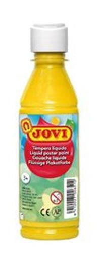 neuveden: JOVI temperová barva 250ml v lahvi žlutá neuveden: JOVI temperová barva 250ml v lahvi žlutá