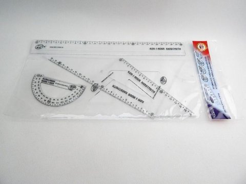 neuveden: Koh-i-noor geometrická souprava velká 4 ks transparentní