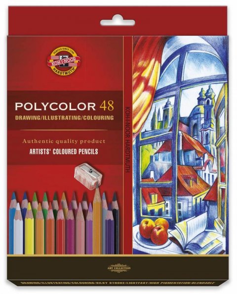 neuveden: Koh-i-noor umělecké pastelky POLYCOLOR 48 ks