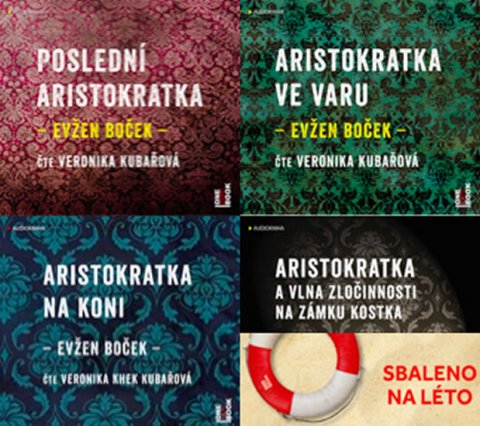 Boček Evžen: CD Aristokratky (komplet Poslední aristokratka, Aristokratka ve varu, Arist