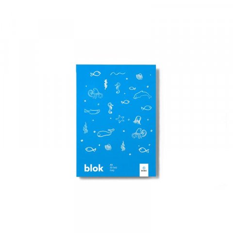 neuveden: Poznámkový blok SVĚT A5 - čistý 50 listů