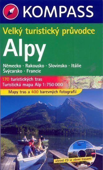 kolektiv autorů: Alpy Kompass - průvodce, 3.vydání