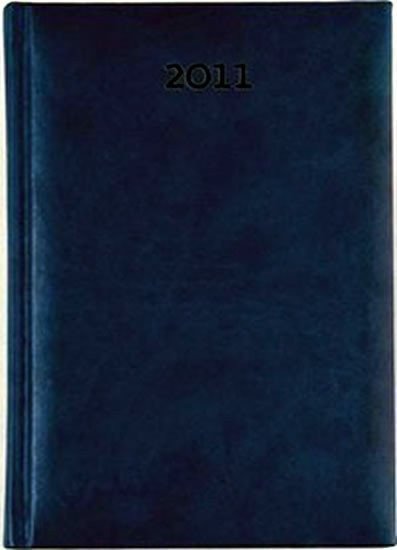 neuveden: Diář 2011 Print týdenní A5 - modrá