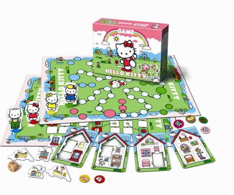 neuveden: Společenská hra - Hello Kitty - velká hra neuveden: Společenská hra - Hello Kitty - velká hra