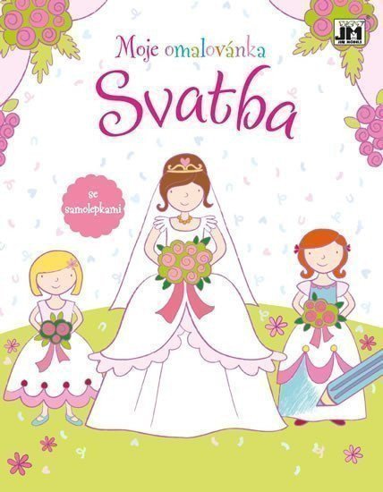 neuveden: Svatba - Moje omalovánky