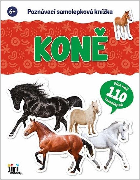: Poznávací samolepková knížka Koně