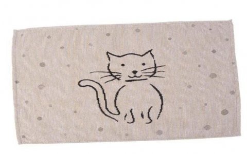 neuveden: Prostírání - kočka / přírodní