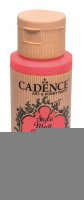 neuveden: Textilní barva Cadence Style Matt Fabric - miminkovská růžová / 50 ml