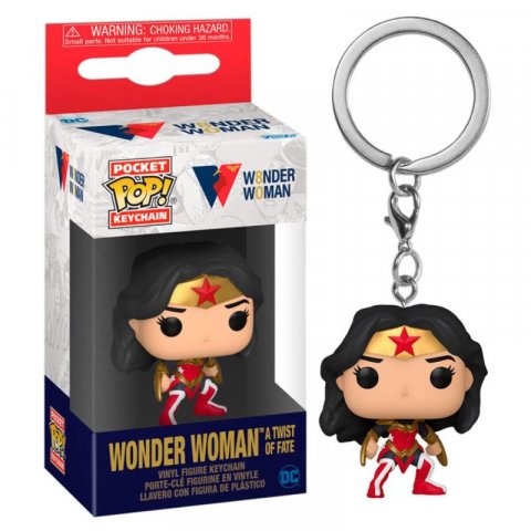 neuveden: Funko POP Keychain: Wonder Woman (A Twist Of Fate) - klíčenka
