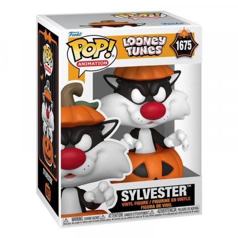 neuveden: Funko POP Animation: Looney Tunes - Sylvester with Pumpkin