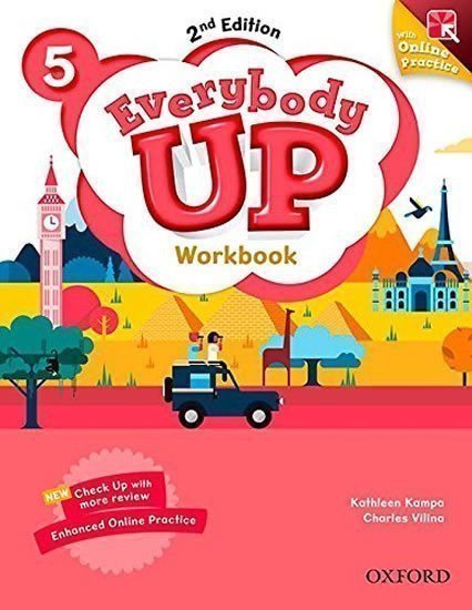 Kampa Kathleen: Everybody Up 5 Workbook with Online Practice (2nd)