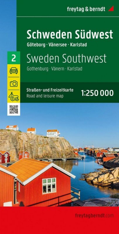 neuveden: Švédsko jihozápad 1:250 000 / automapa neuveden: Švédsko jihozápad 1:250 000 / automapa