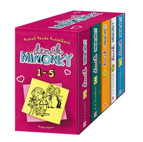 Russellová Rachel Renée: Deník mimoňky - BOX 1-5