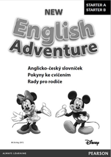 : New English Adventure STA A a B slovníček CZ