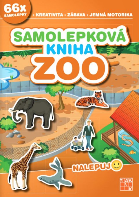 neuveden: Samolepková kniha ZOO - Nalepuj