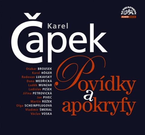 Čapek Karel: Povídky a apokryfy 2CD - audiokniha