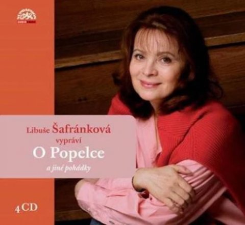 Šafránková Libuše: Libuše Šafránková vypráví o Popelce a jiné pohádky - 4CD
