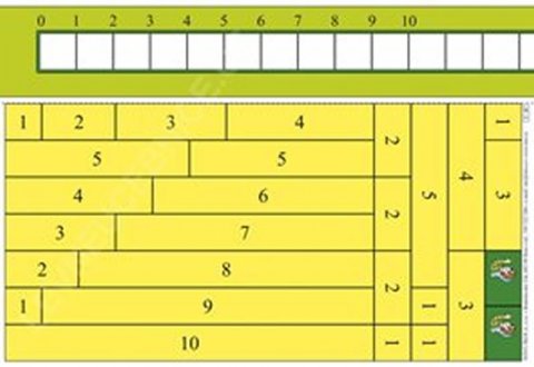 neuveden: Papírové dopočítadlo 0-10