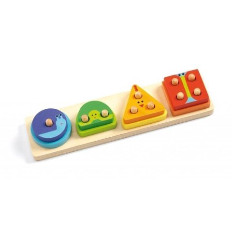 neuveden: DJECO Puzzle - 1,2,3,4 základní