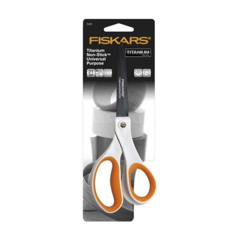 neuveden: Fiskars Univerzální nůžky Titanium nepřilnavé 21 cm