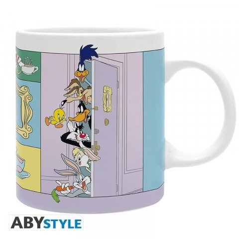 neuveden: Looney Tunes Hrnek keramický 320 ml - Friends Mash Up