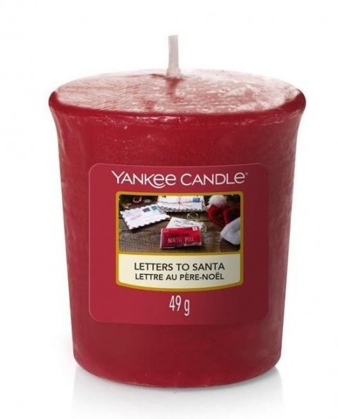 neuveden: YANKEE CANDLE Letters to Santa svíčka 49g votivní