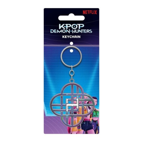 -: KPop Demon Hunters Klíčenka kovová