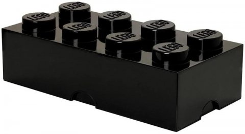 neuveden: Úložný box LEGO 8 - černý