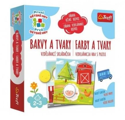 neuveden: Barvy a tvary - Vzdělávací skládačka