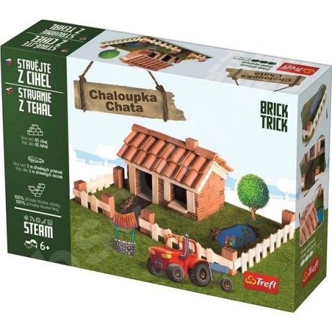 neuveden: Stavebnice Brick Trick: Chaloupka