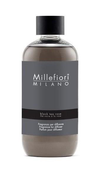 neuveden: Millefiori Milano Black Tea Rose / náplň do difuzéru 250ml