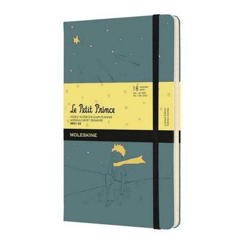 neuveden: Moleskine Malý princ plánovací zápisník 2021-2022 L