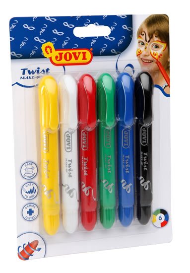 neuveden: JOVI obličejové barvy TWIST 6 ks neuveden: JOVI obličejové barvy TWIST 6 ks