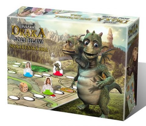 neuveden: Když draka bolí hlava - společenská desková hra neuveden: Když draka bolí hlava - společenská desková hra