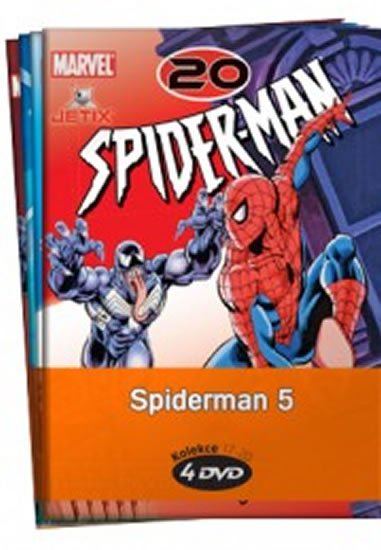 neuveden: Spiderman 5. - kolekce 4 DVD neuveden: Spiderman 5. - kolekce 4 DVD