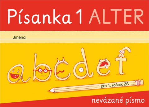 Bradáčová Lenka: Písanka 1 pro 1. ročník - nevázané písmo Bradáčová Lenka: Písanka 1 pro 1. ročník - nevázané písmo