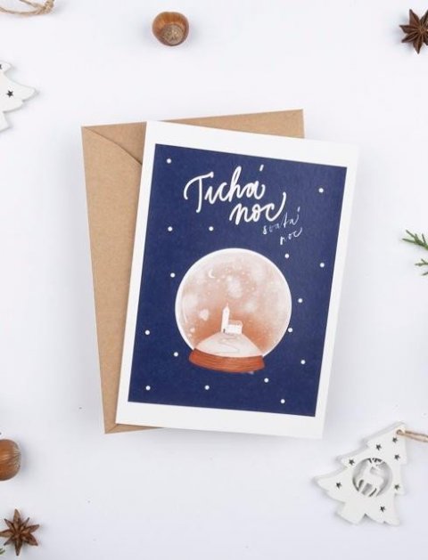 neuveden: Be Nice EKO Přání vánoční Tichá noc