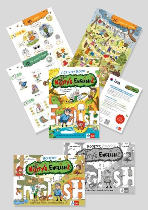 neuveden: Nutty´s English 2 – žákovský balíček