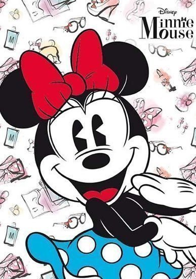 neuveden: Minnie - Notes s gumičkou A5