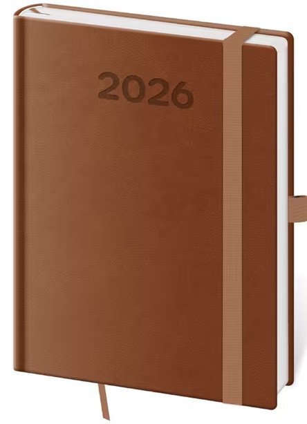 neuveden: Diář 2026 týdenní B6 Print Pop - mousse