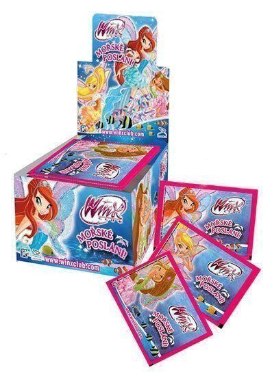 neuveden: WinX/Mořské poslání - sáček se samolepkami