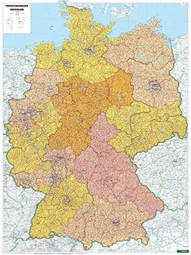 neuveden: PLK DB Německo pošt. Nástěnná 1:700 000