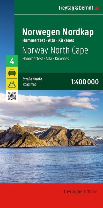 : Norsko - Severní mys 1:400 000 / automapa